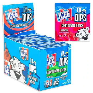 Koko's  Icee Lil Dips Candy Powder Singles 8g (36 Pack) -