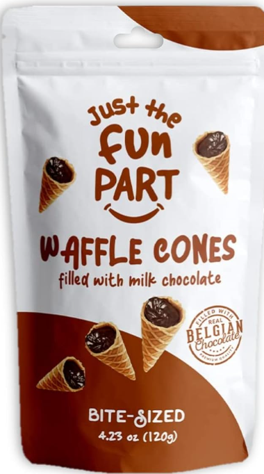 Just The Fun Part Milk Chocolate 120g (6 pack) -J8