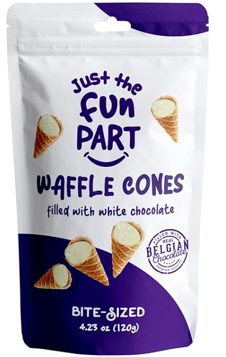 JUST THE FUN PART  White Chocolate 120g (6 pack) - G17