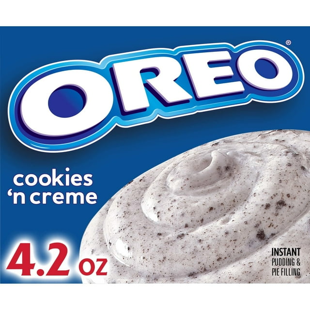 Kraft Jell-O Oreo Cookies 'n Creme Instant Pudding  119g (24 pack)