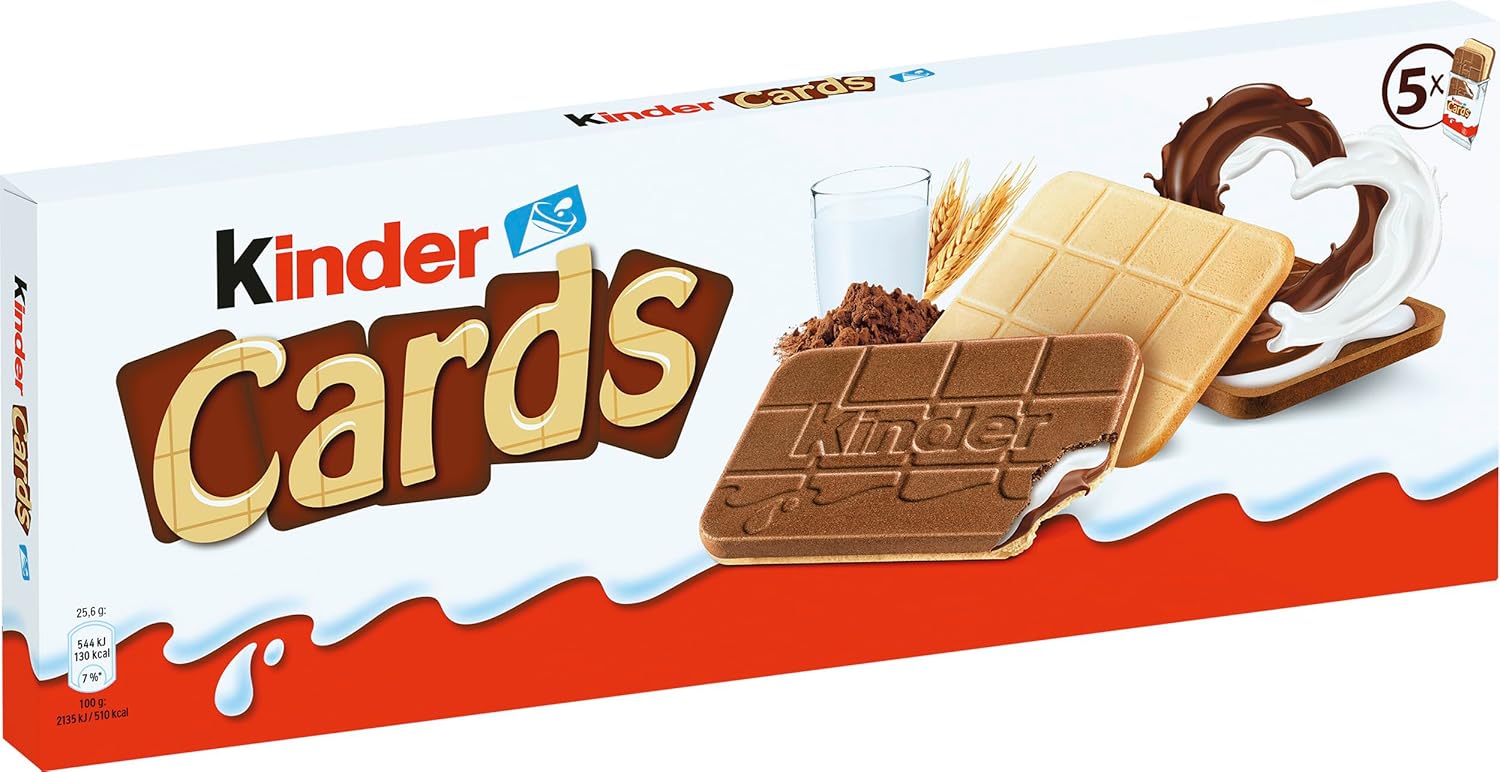 KINDER Cards T2 128g (20 pack)