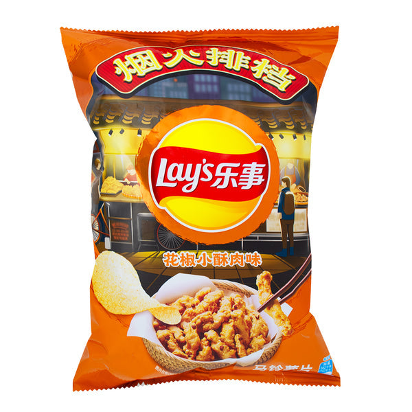 Lay's Sichuan Pepper Crispy Meat flavor 70g (22 pack) - M1