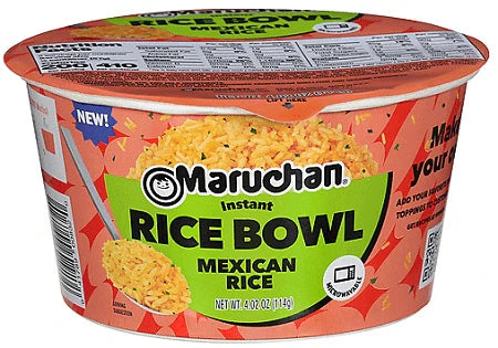 Maruchan Rice Bowl Mexican 114g (6 pack) -Z8-Z13