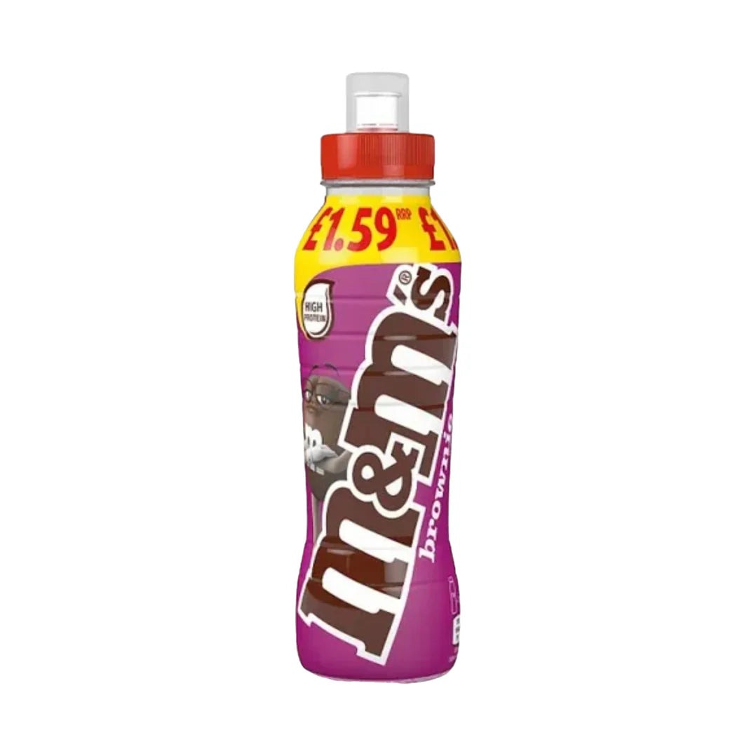 M&M's Sports  Brownie Cap Milk Drink 350 mL (8 Pack)