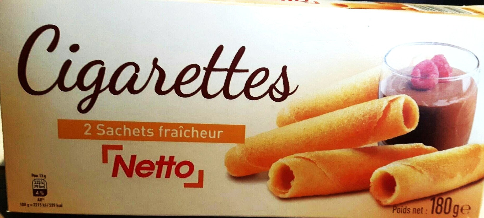 Netto Cigarettes Roulées 180g (14 pack) - Y03