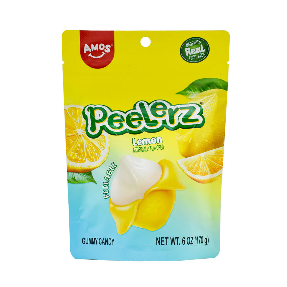 Amos Peelerz Gummy lemon 85g (24 pack) - H31,H27