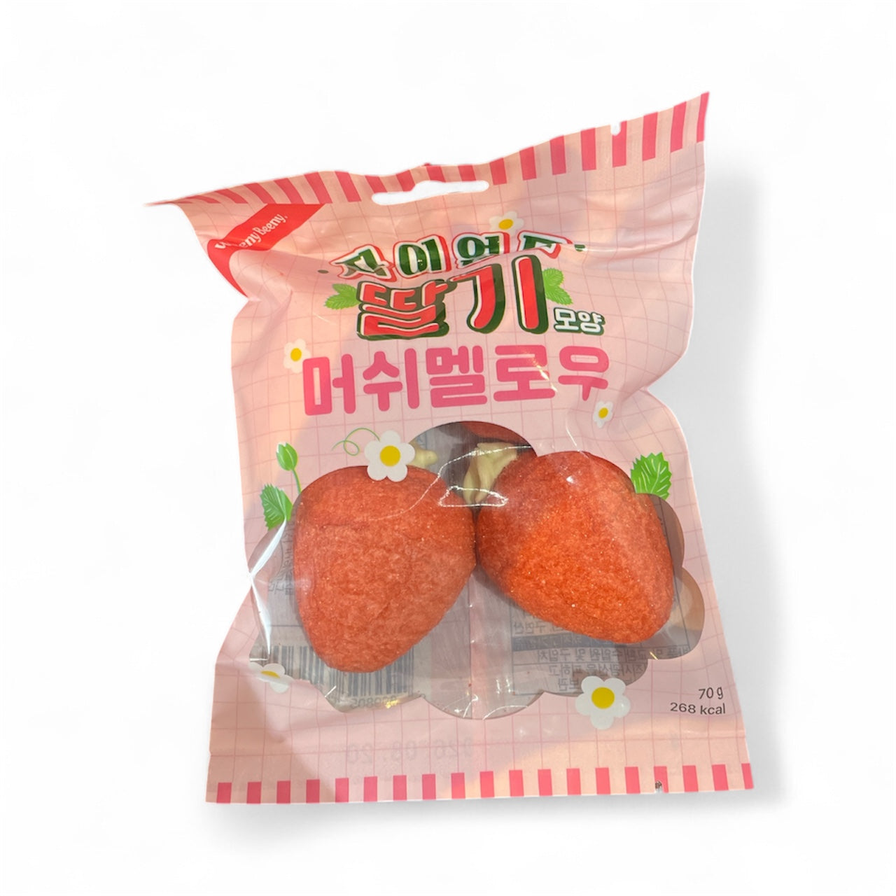 WEENY BEENY - Giant Strawberry Marshmallow 70g (10 pack) -B17