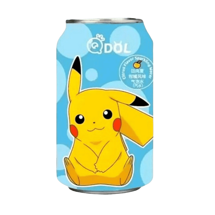 QDOL Pokemon Summer Citrus Sparkling Water 330 mL (24 Pack)