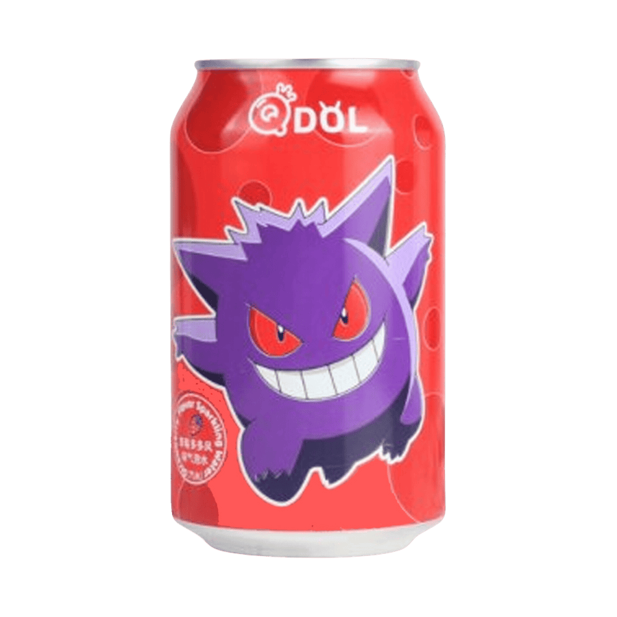 QDOL Pokemon Fraise Eau pétillante 330 ml (lot de 24)