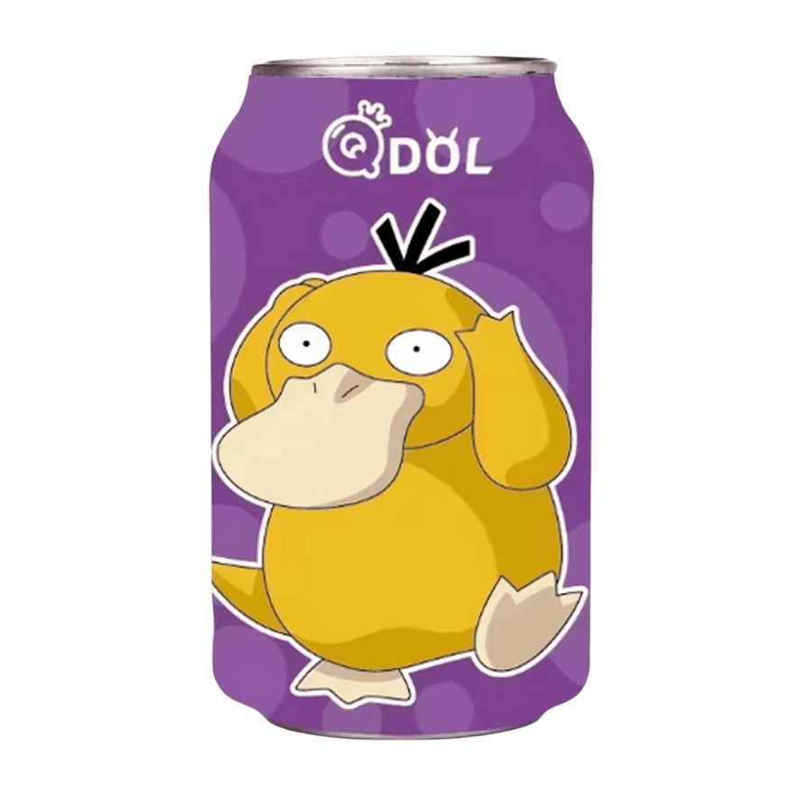 QDOL Pokemon White grape Sparkling Water 330 mL (24 Pack) - C0
