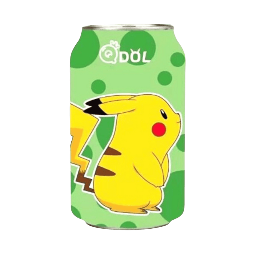 QDOL Pokemon Lime Sparkling Water 330 mL (24 Pack)