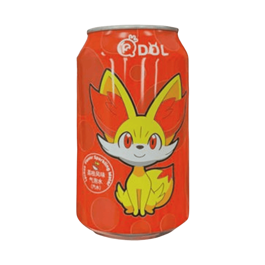 QDOL Pokemon Litchi Sparkling Water 330 mL (24 Pack)