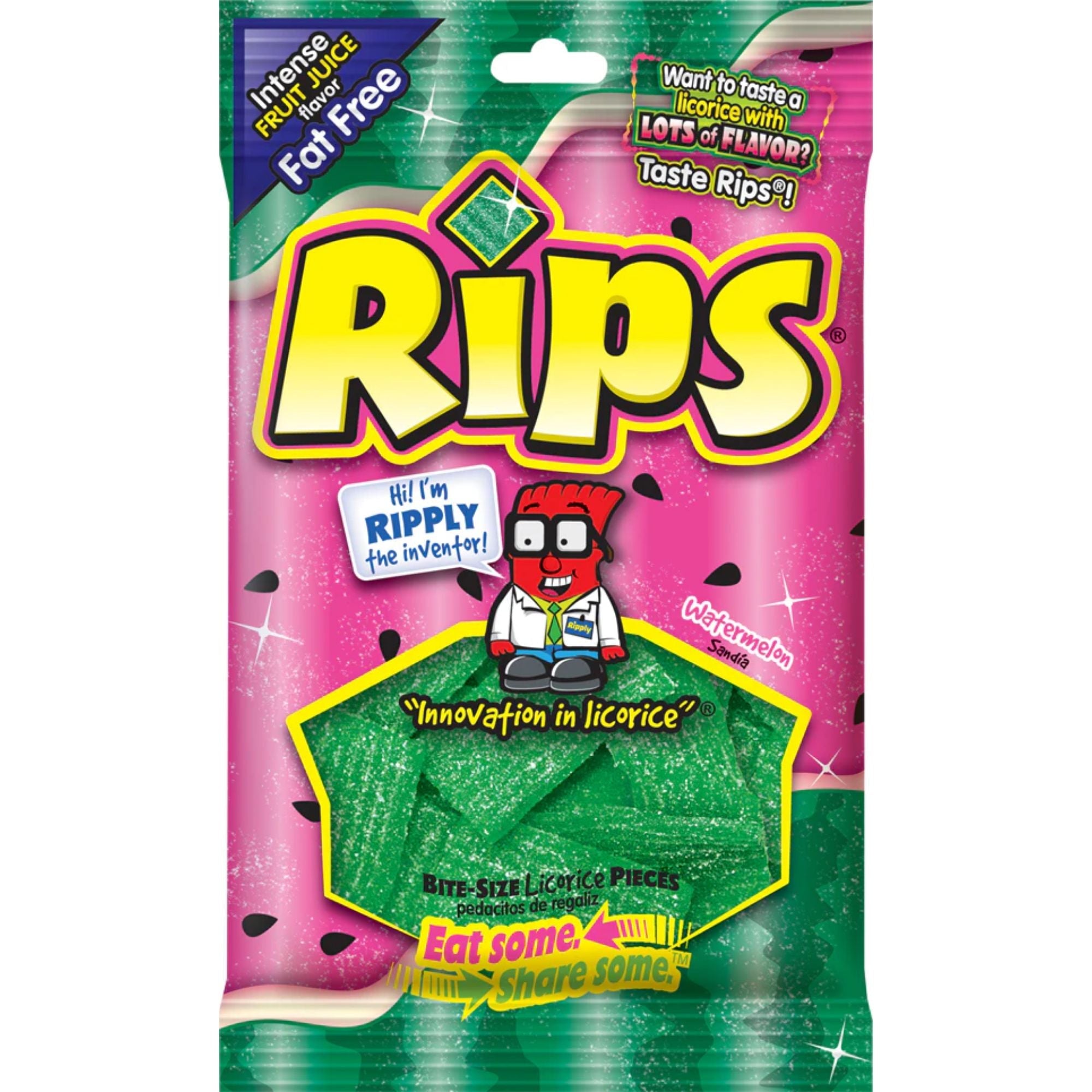 Rips Bite-Size Watermelon 113g (12 pack) - D22