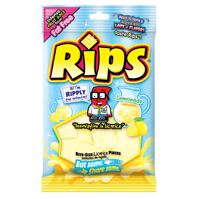 Rips Bites Lemonade 113g (12 pack)