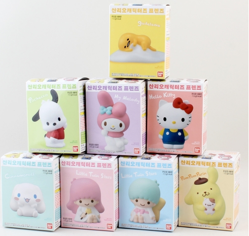Sanrio Characters Friends  + gum 1.5g  ( 12 pack) -