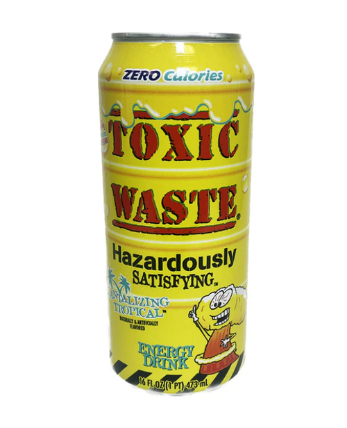 TOXIC WASTE Energy Drink Tropical 473ml (24 pack)