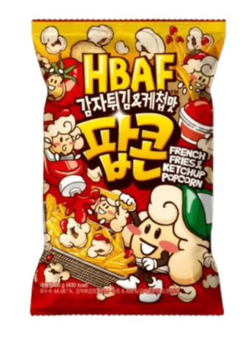 HBAF French Fries & Ketchup Flavor Popcorn 80g (12 pack) -P15