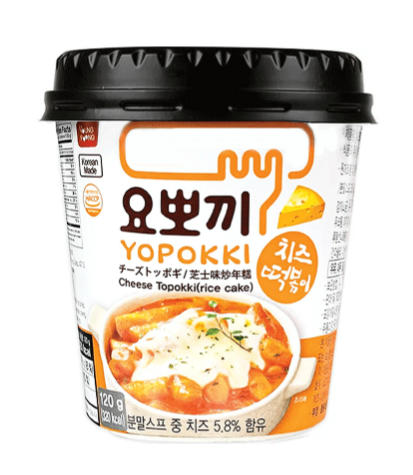 YOUNGPOONG Yopokki Cheese Topokki 120g Cup (30 Pack) - P57