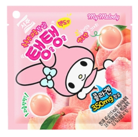 Sanrio Tang Tang Jelly Peach 40g (7 pack) - H76 11/03/2026