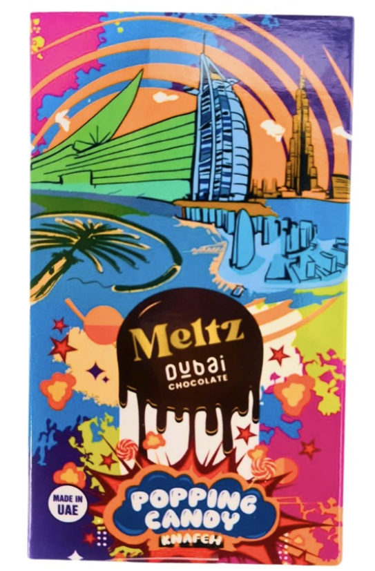 MELTZ - Dubai Chocolate Tropical Candy - 75g (12 pack)