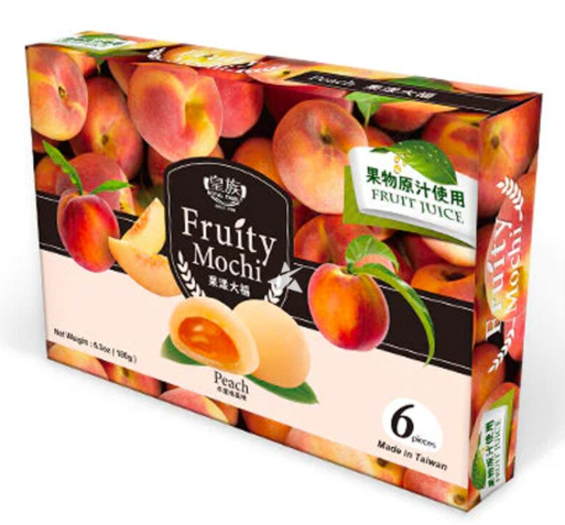ROYAL FAMILY - Fruity Mochi Peach 180g (24 pack)
