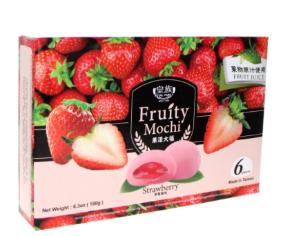ROYAL FAMILY - Fruity Mochi Strawberry 180g (24 pack)