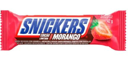 SNICKERS Morango 42g (20 pack) (Brazil) -