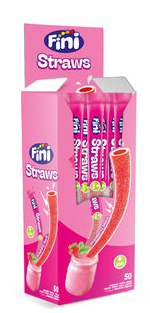 Fini Strawberry Straws Sour(50 Units) –  C4
