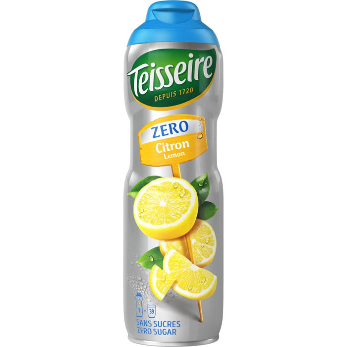 Teisseire Citron Zero 600ml (6 pack) - Y09