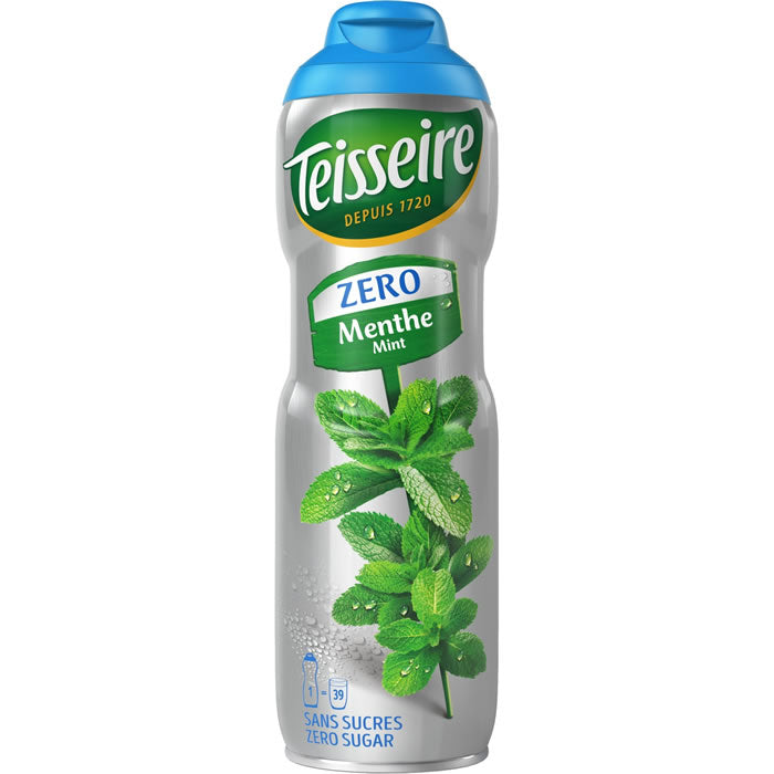 Teisseire Menthe Zero 600ml (6 pack) - Y012