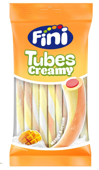 Fini Tube Creamy Mango 80g  (12 pack) - A15