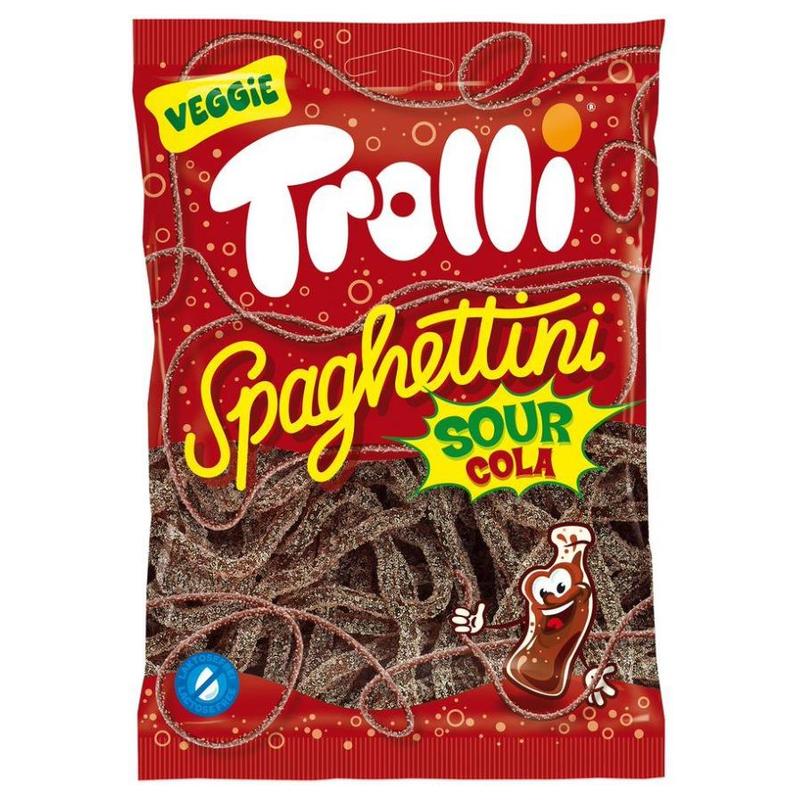 TROLLI Spaghettini Sour Cola 100g (30 pack) - D7