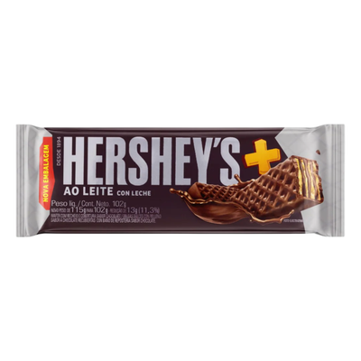 HERSHEY'S Choco Wafer Ao Leite con leche 102g (48 pack) (Brazil)