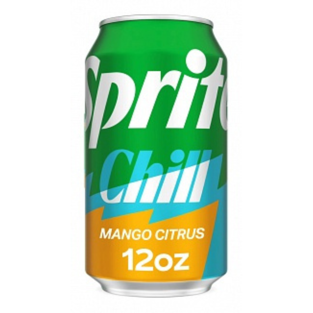 SPRITE Chill Mango Citrus 355ml (12 packs)