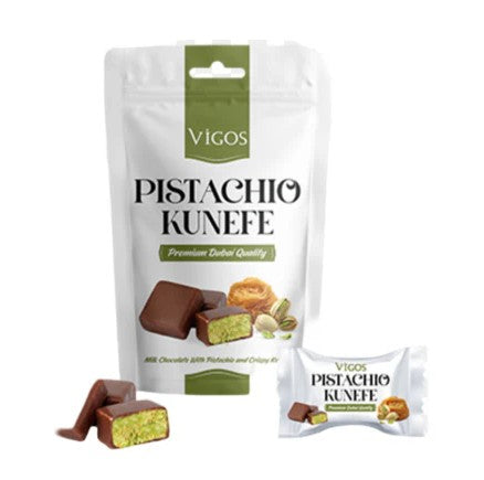 Vigos Pistachio Kunefe Premium Dubai Quality 80g (24 pack) -