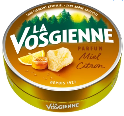 LA VOSGIENNE Miel et Citron 125g (12 pack) -