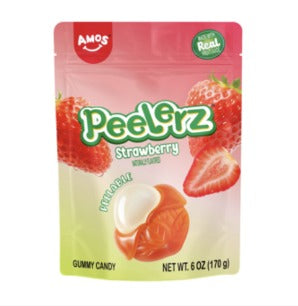 AMOS Peelerz Strawberry 170g (12 pack)