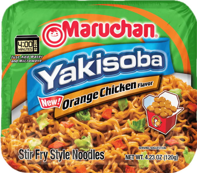 Maruchan Yakisoba Orange Chicken flavor 120g (8 pack) - Z22
