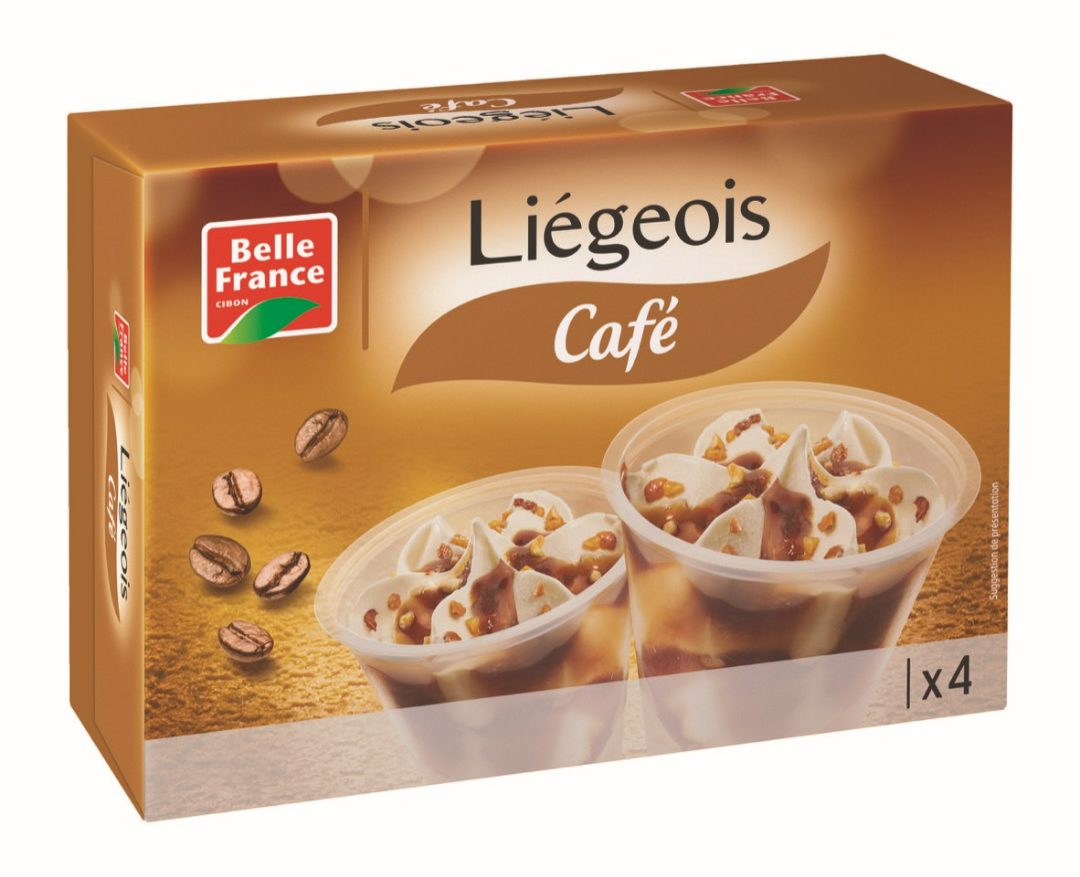 FROZEN - BELLE FRANCE Liègeois Café x4 (8 pack)