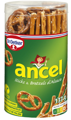 ANCEL Sticks & Bretzels 137g (15 pack) - Sol17