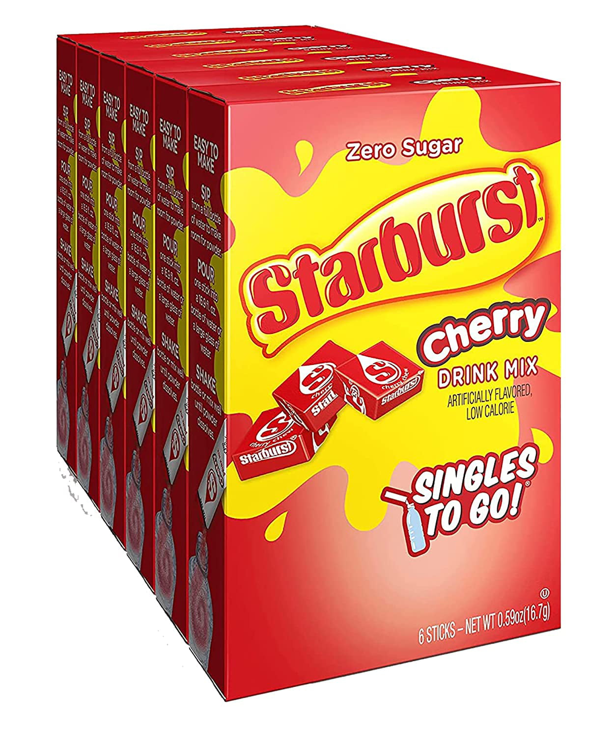 STARBURST Airs Original Gummies 121,91 g (lot de 12)