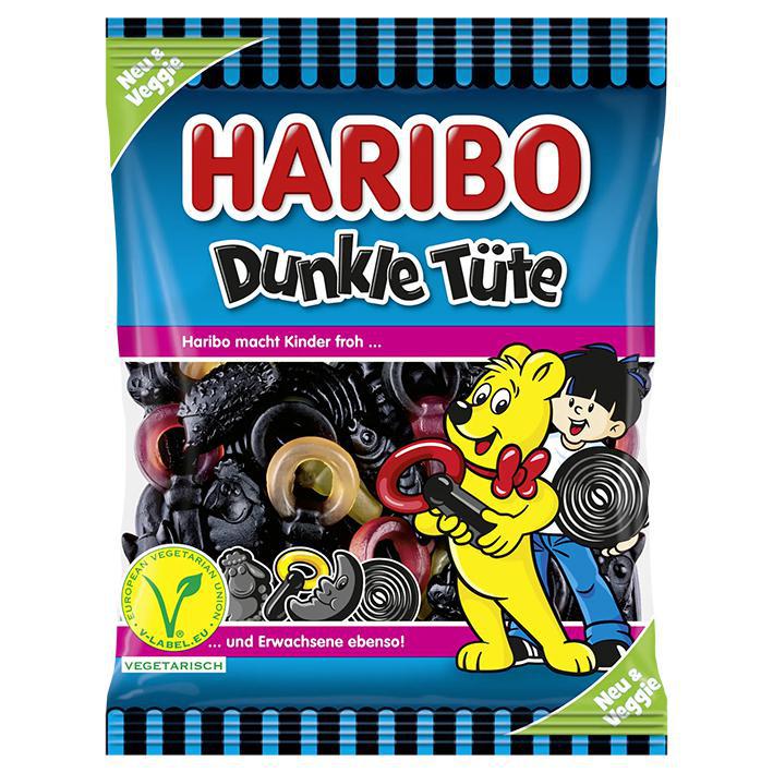 HARIBO Dark Bag Mixed Licorice 175g (18 pack) - R47