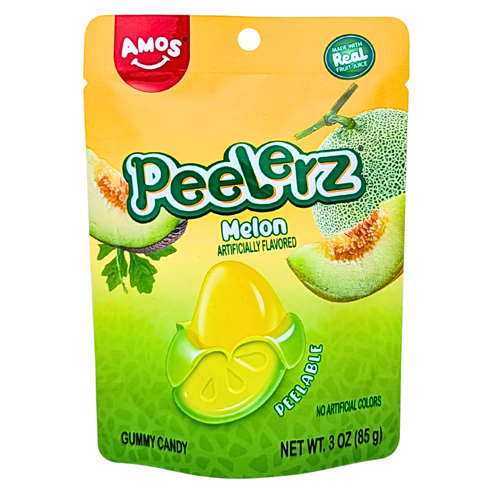 AMOS Peelerz Gummy Melon 85g (24 pack)