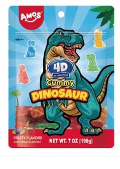 Amos 4D Dinosaur 198g (12 pack)  -