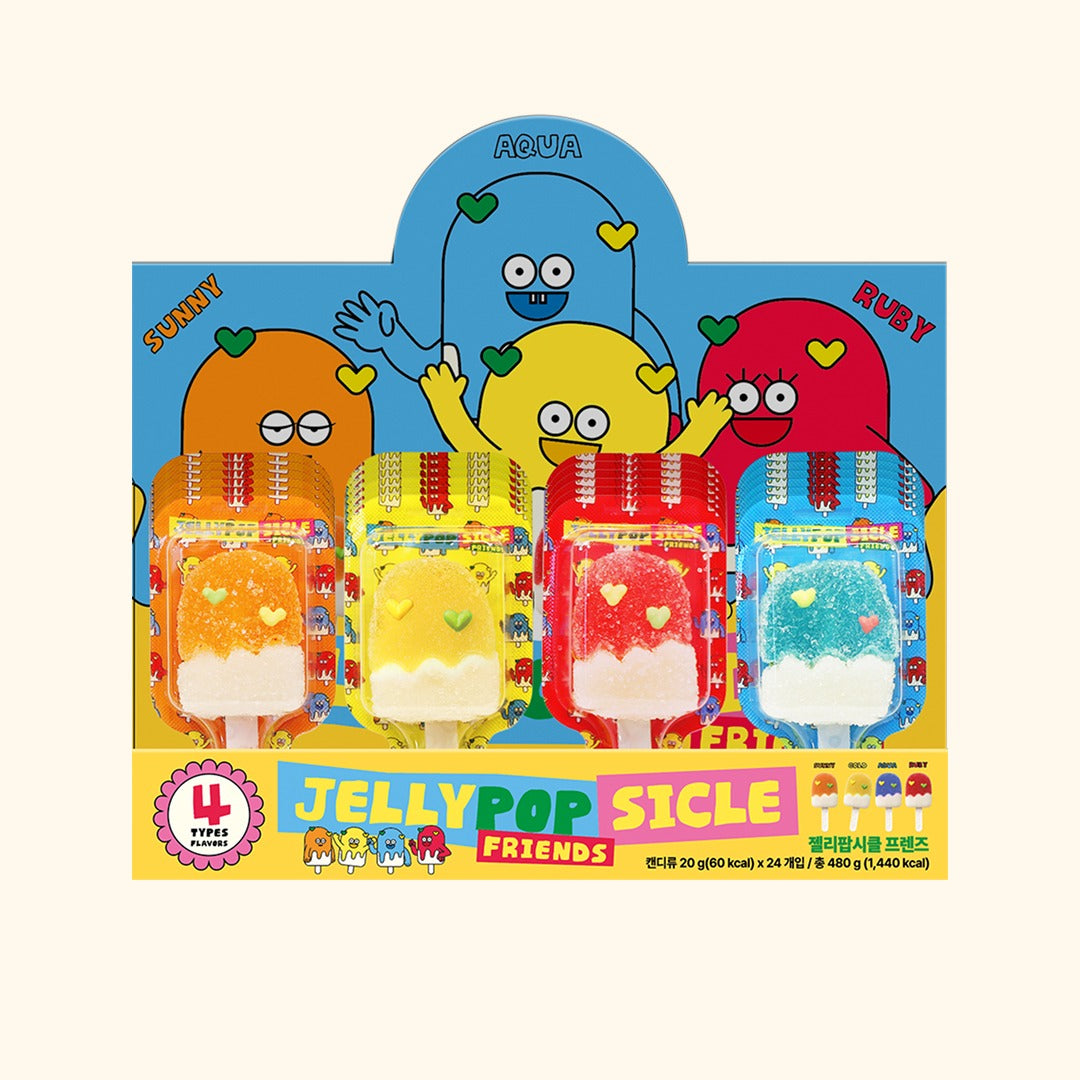 GS Jellypop Sicle Friends 20g (24 pack) - H31