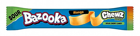 Bazooka Chew Bar Sour Mango 14g (60 pack)