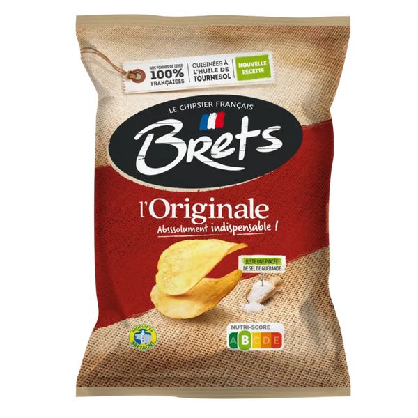 Bret's - Chips Saveur Pizza au feu de Bois 125g (paquet de 10)