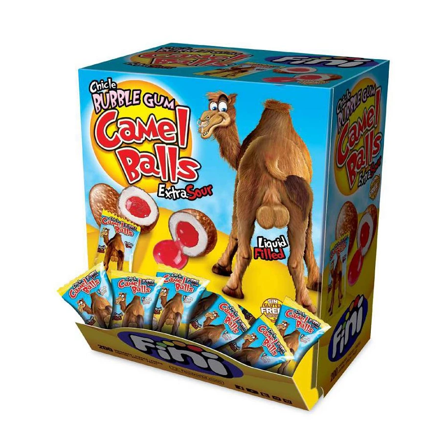 Fini Bubble gum Camel balls (pack 200)  - Veggie -A017