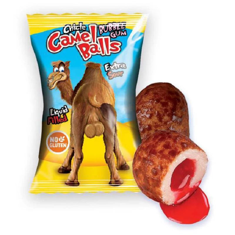 Fini Bubble gum Camel balls (pack 200)  - Veggie -A017