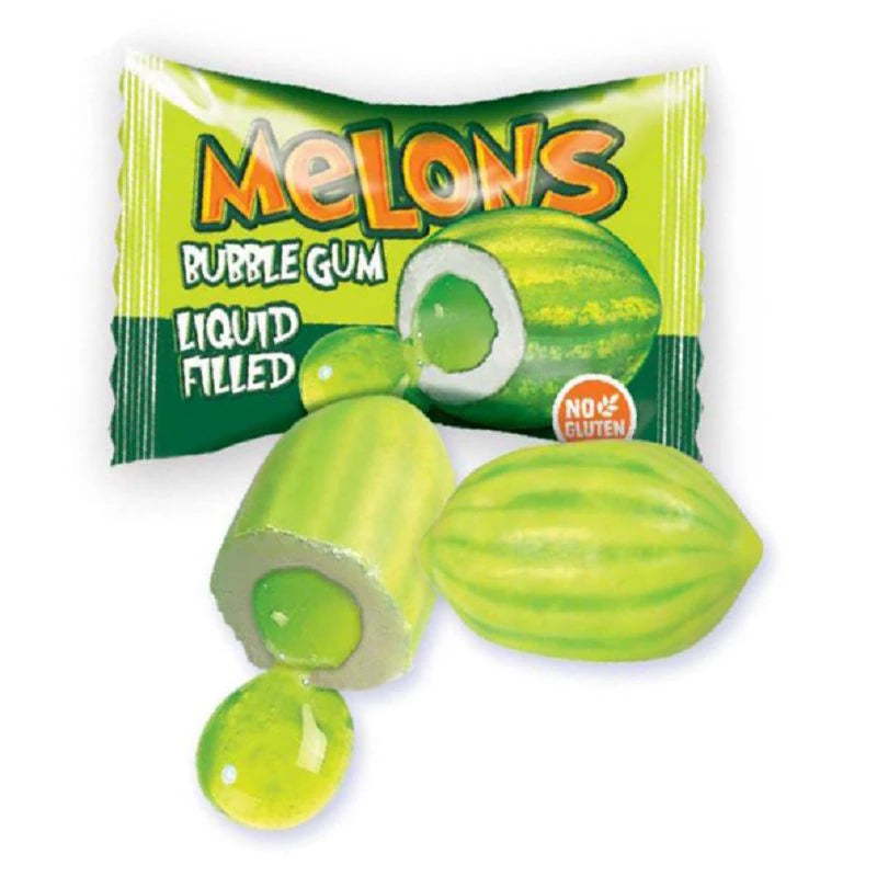 Fini Bubble gum Melons (pack 200)  - Veggie -M02